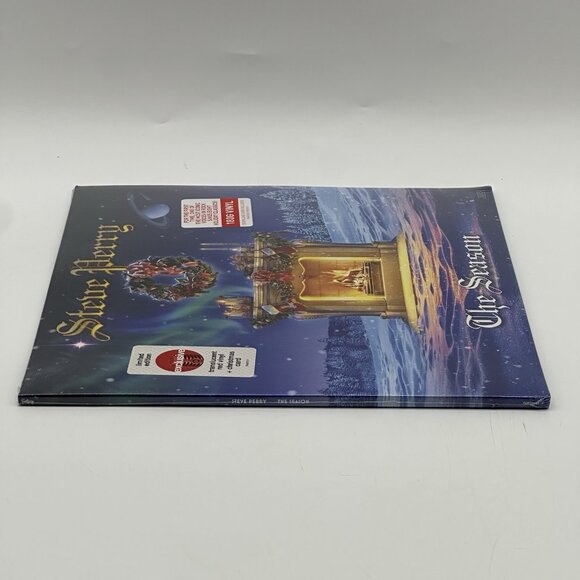 Steve Perry - The Season (Translucent Red LP Vinyl + Christmas Card) - New! - Picture 3 of 6
